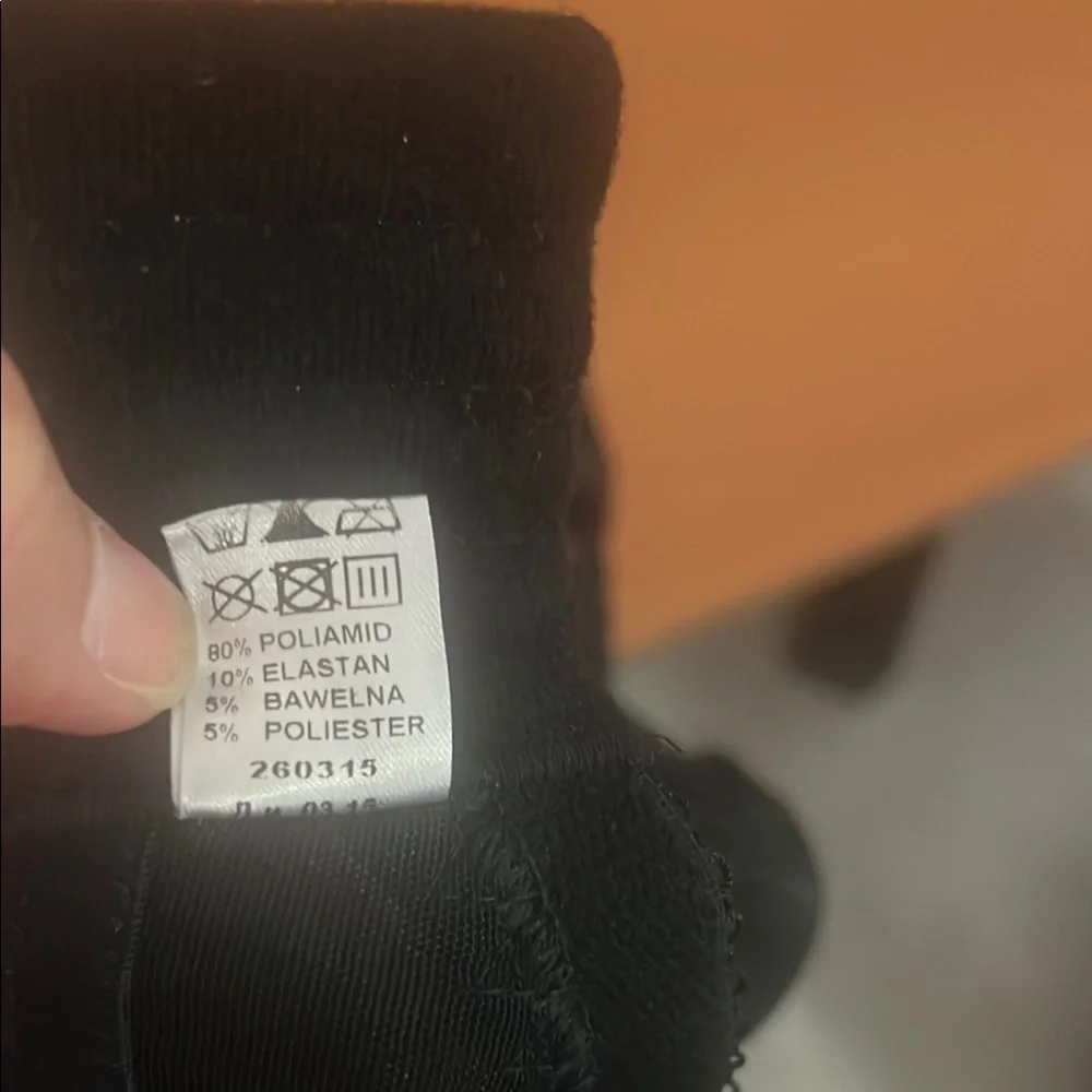 Black Satin Chemise with Structured Bodice - Picture 11 of 11